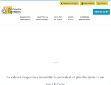 Tablet Screenshot of patrimoine-expertises.com